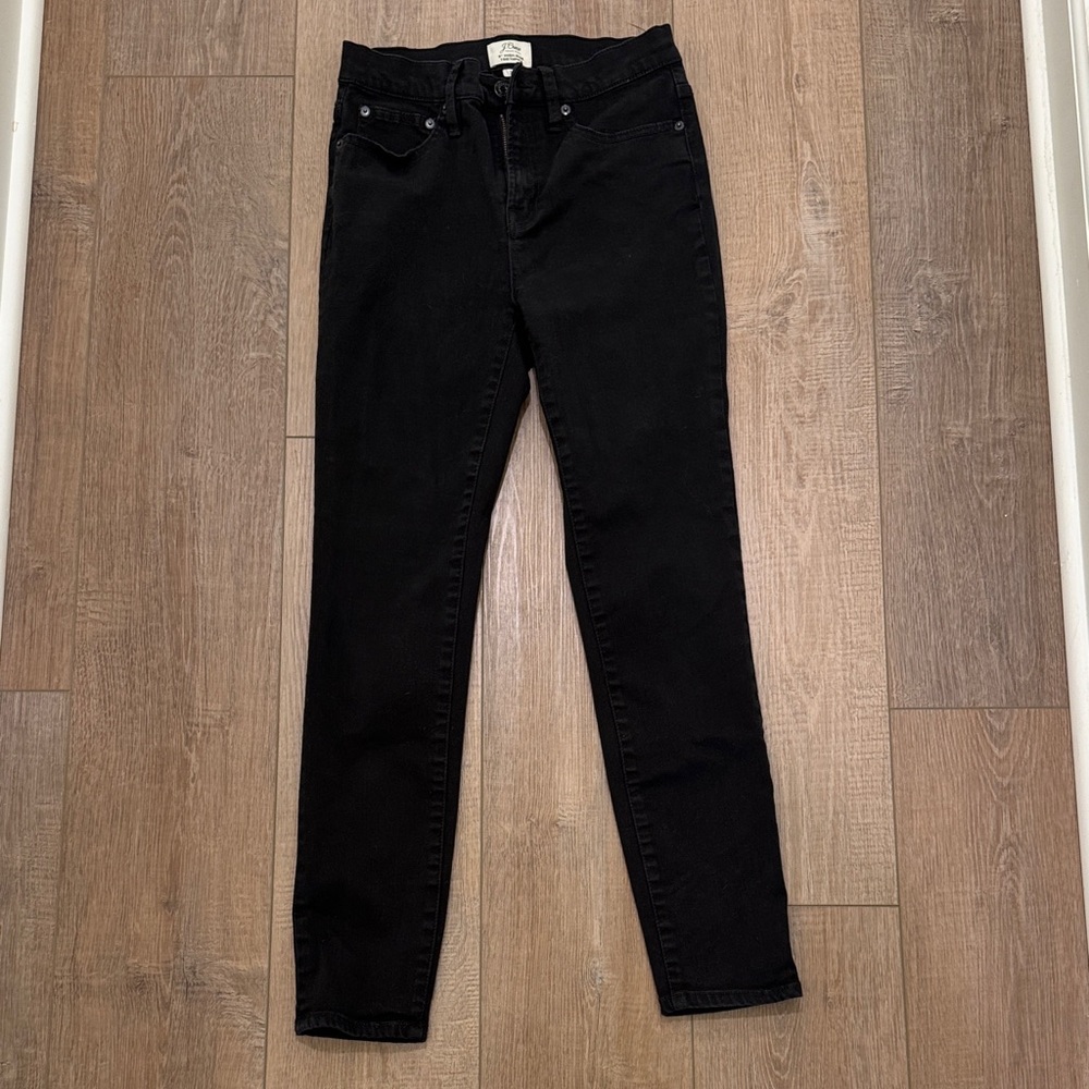 J. Crew Women's Black Skinny Jeans